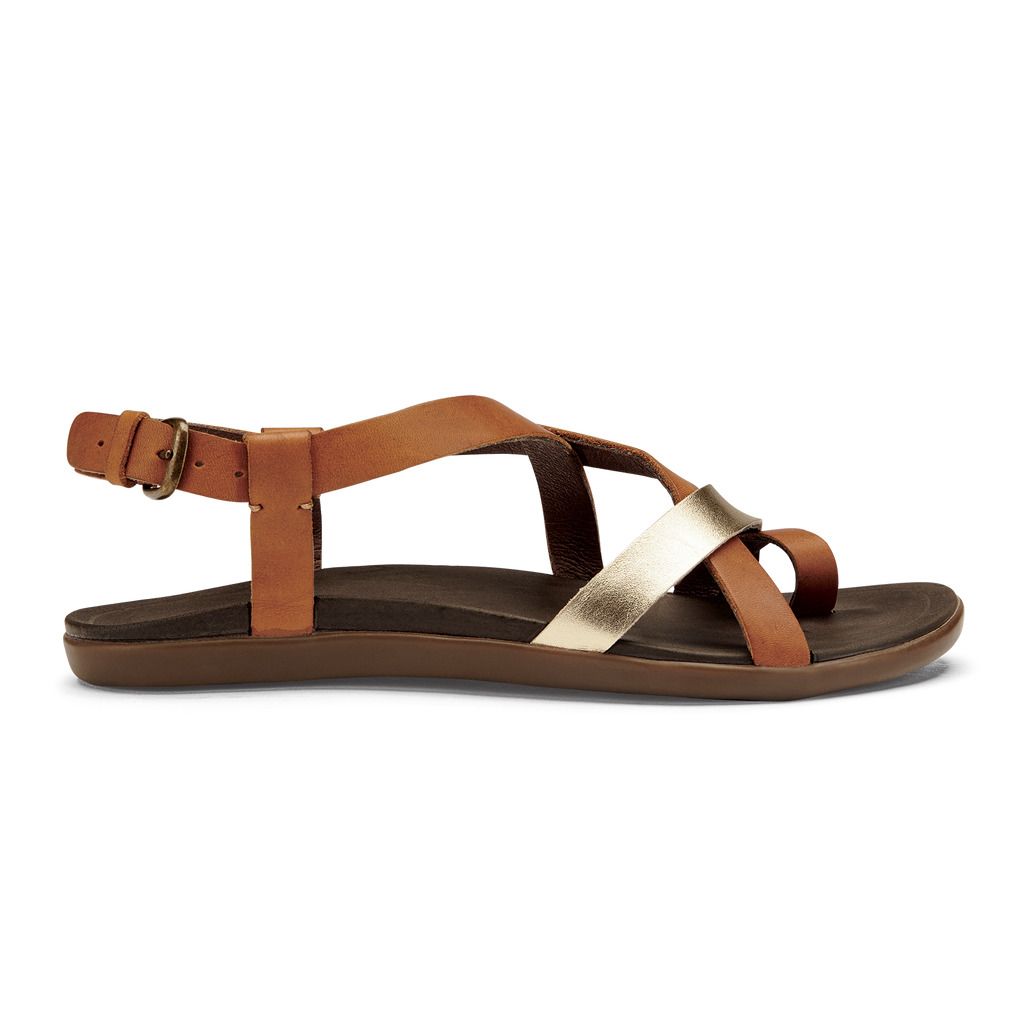 Sandalias Olukai ‘Upena - Sandalias Mujer Cafes 20795-604